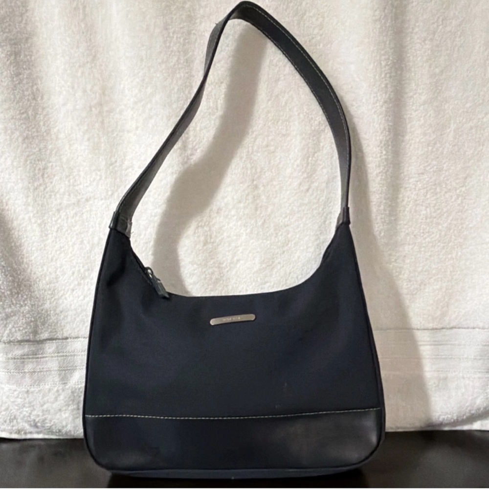 NINE WEST Classic Black Shoulder Bag - Sleek Everyday Carry